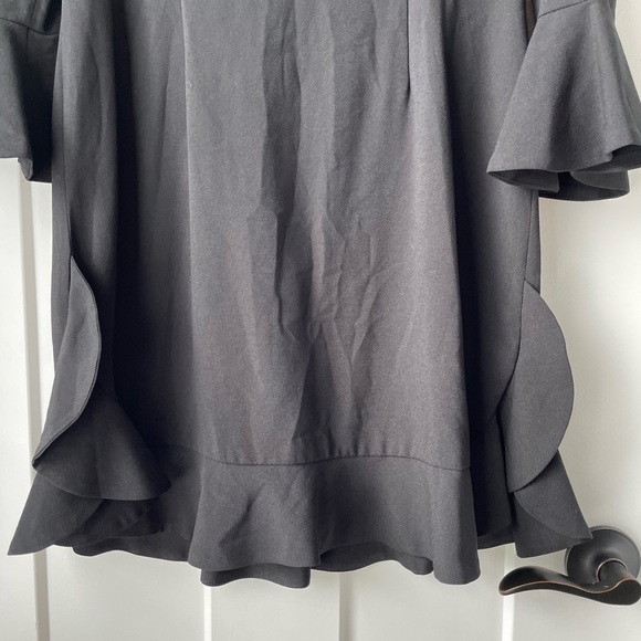 NWT BHLDN Jenny DressJill Jill Stuart Ruffle Hem Mini Bridesmaid Dress - Picture 6 of 10